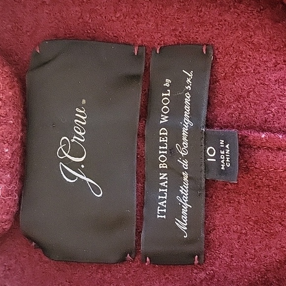 J Crew coat Size 10 - Picture 4 of 4